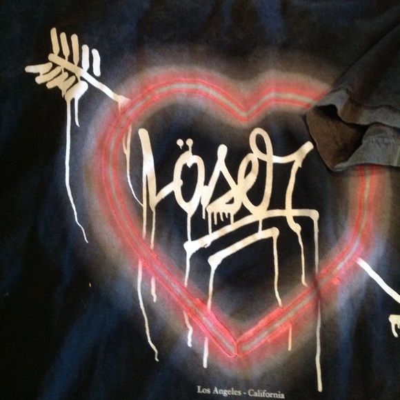 Happiness Tops - Happiness 💕distressed Loser tee💕